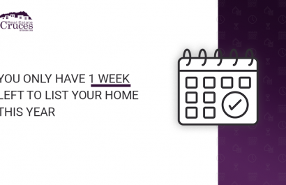 You Have 1 Week Left to List Your Home This Year
